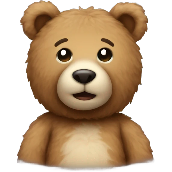 Cozy Teddy bear emoji