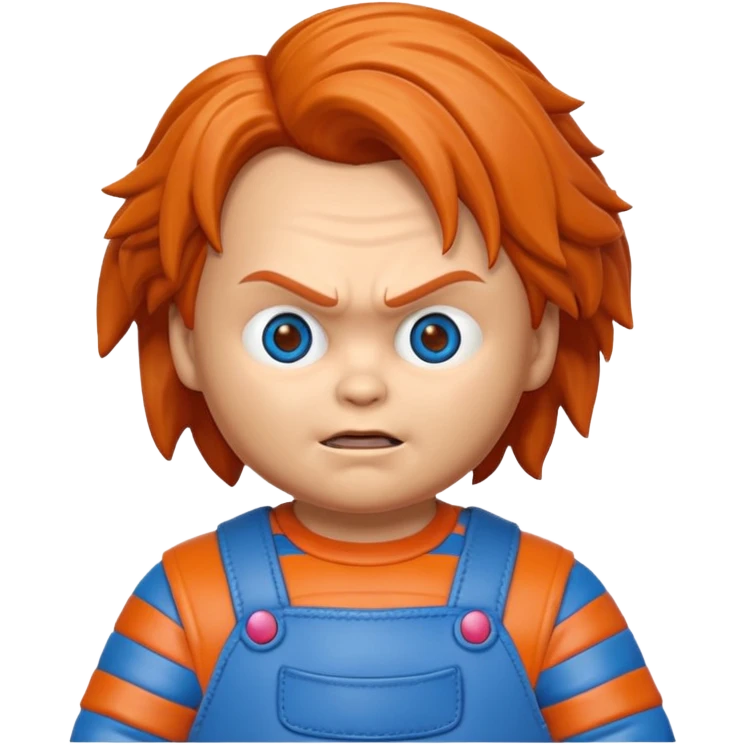 Un emojin de chuky emoji