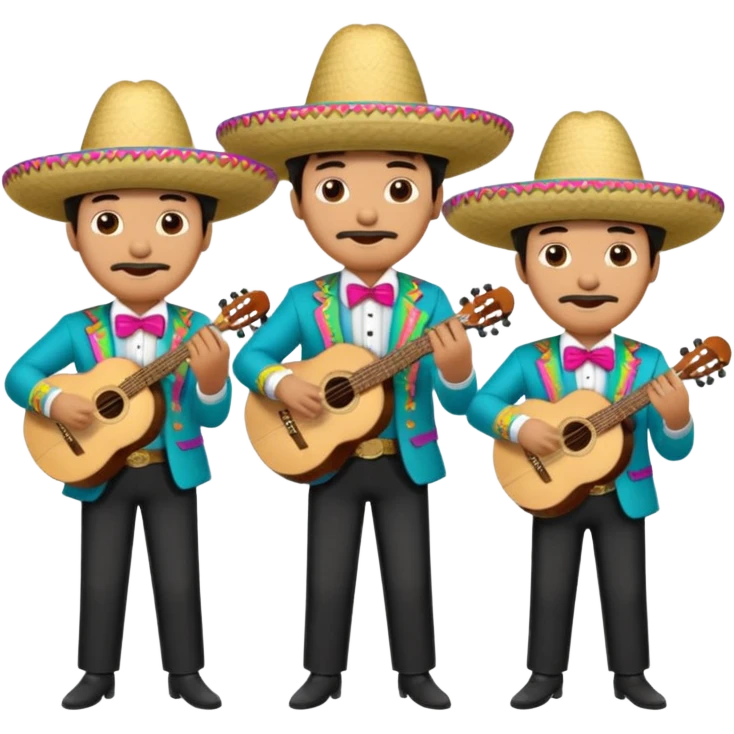 Mariachis emoji