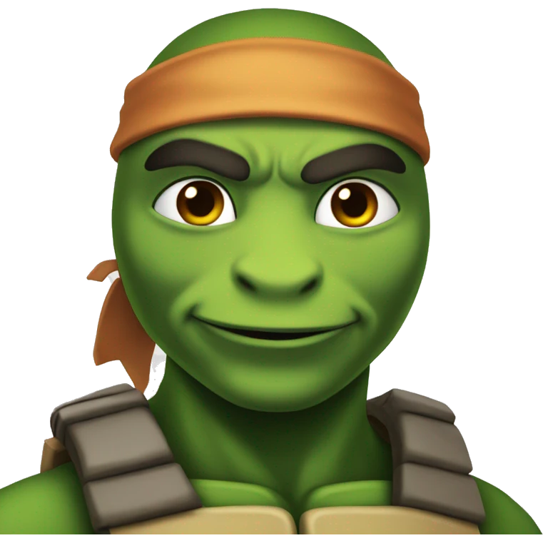 Teenage mutant ninja emoji