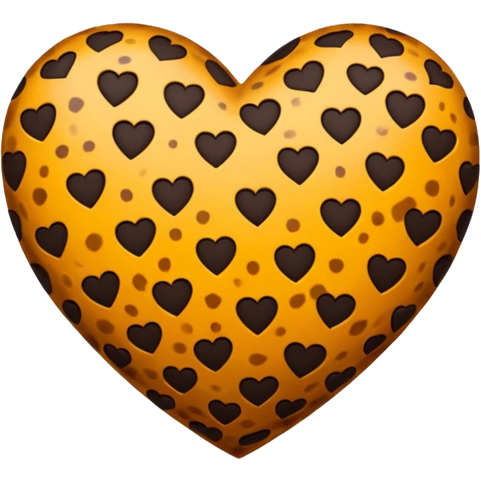 Cuore leopardato  emoji