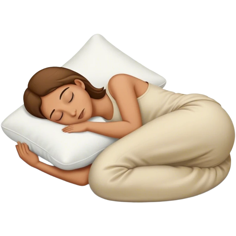 sleeping on a pillow emoji