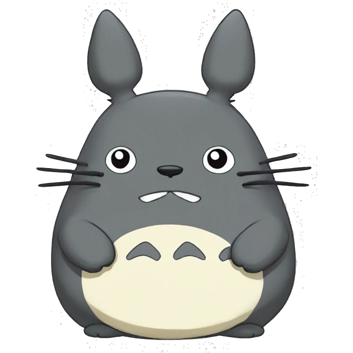 Chibi Totoro emoji