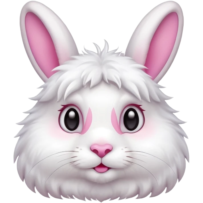 a cute and sweet rabbit emoji