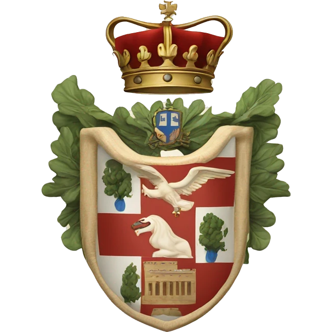 Coat of arms of the Kingdom of Greece emoji