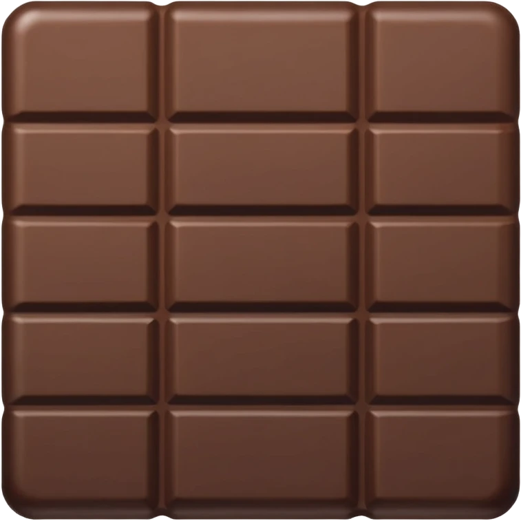 Chocolate emoji