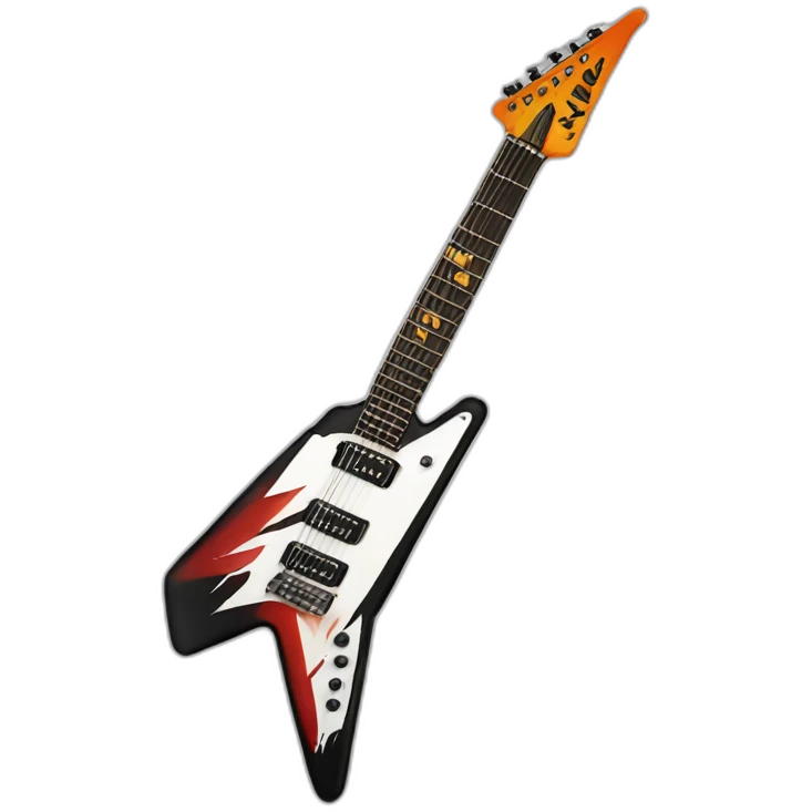 evh flying v emoji