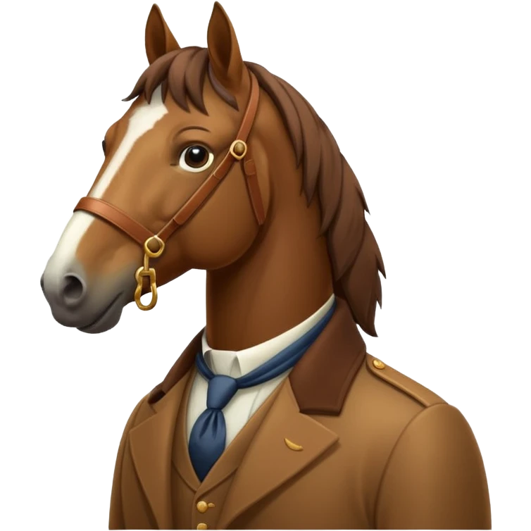 Gentleman Horse  emoji