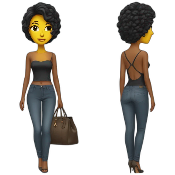 fashion victim emoji