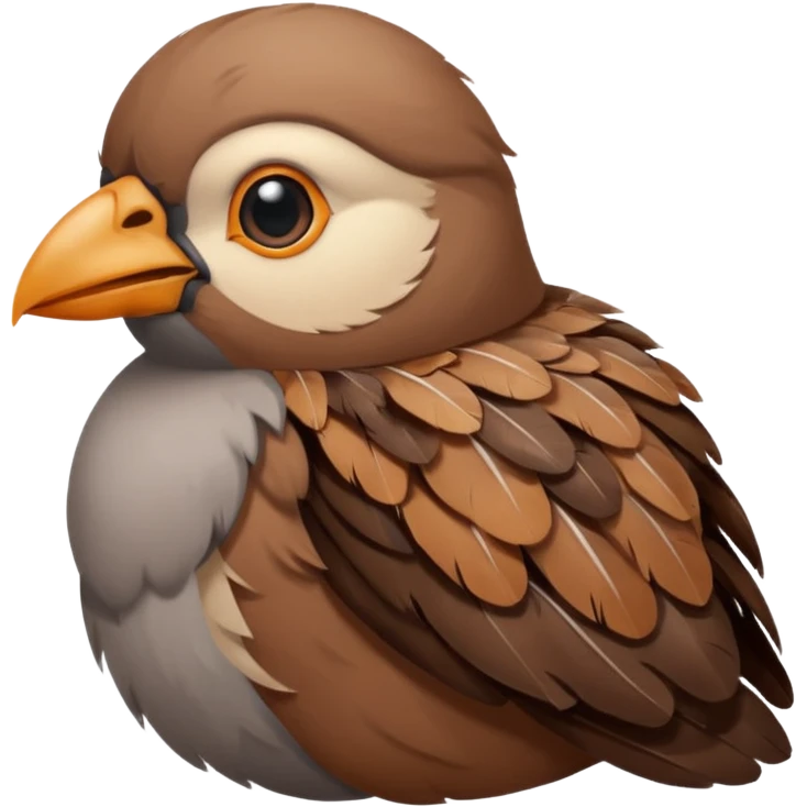 Oiseau qui fais caca sur les gens emoji