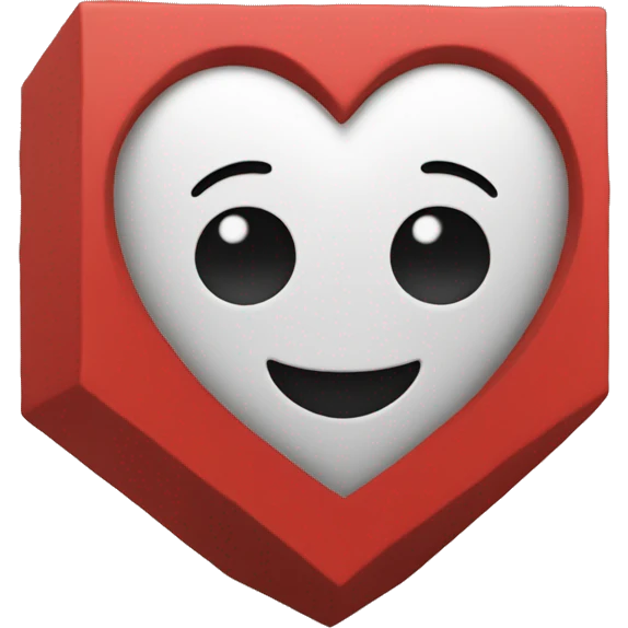heart inside a block  emoji