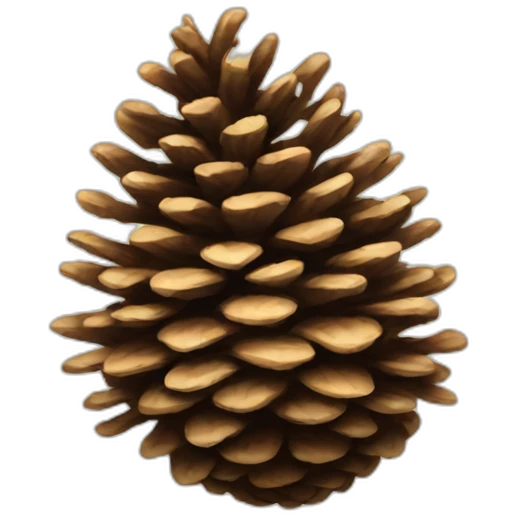 Wide Pinecone emoji