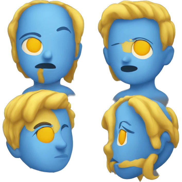 Nah işareti sarı emoji