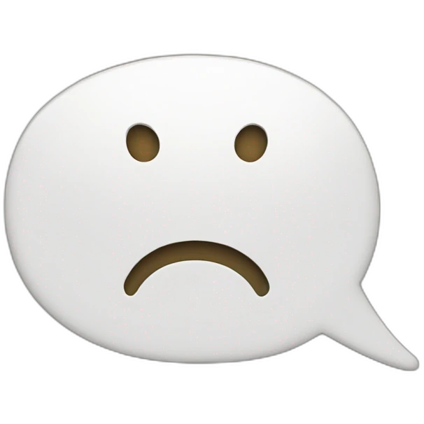 speech bubble emoji