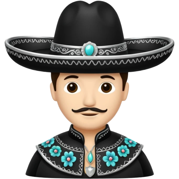 traditional Mexican mariachi hat emoji