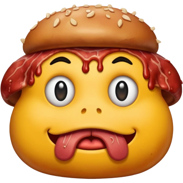 rotten meat emoji