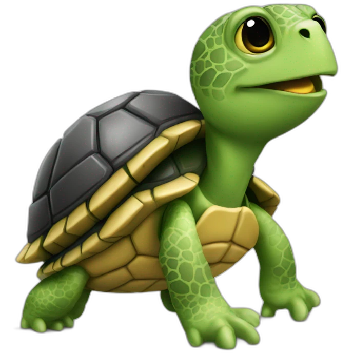 DJ turtle  emoji