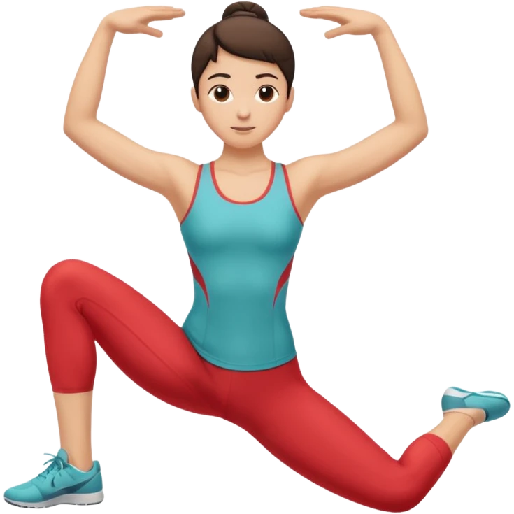 Doing splits emoji