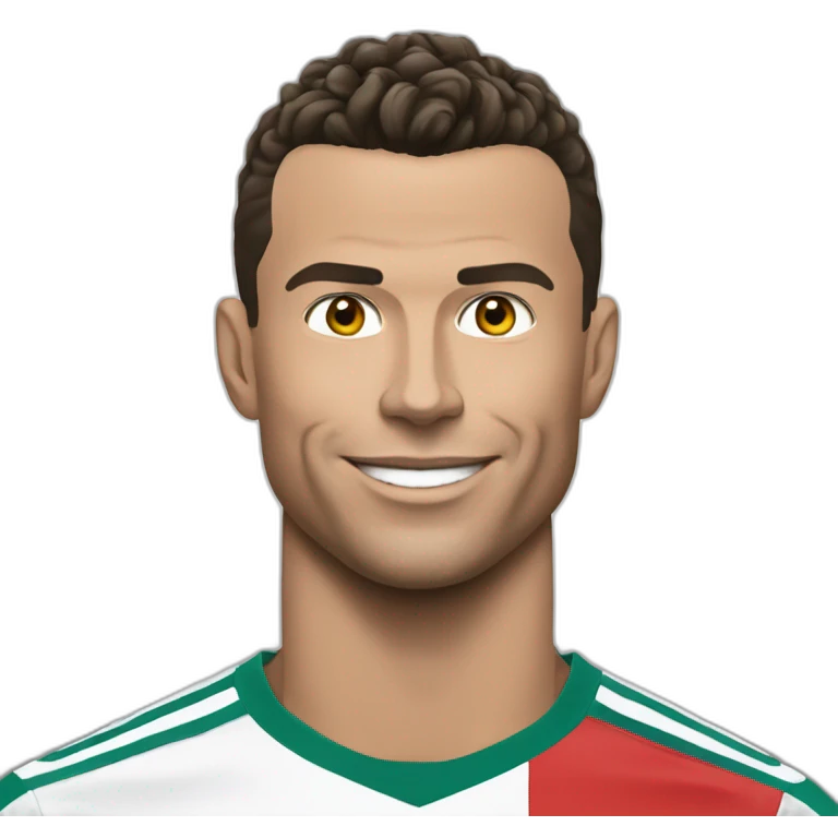 Ronaldo sur macron emoji