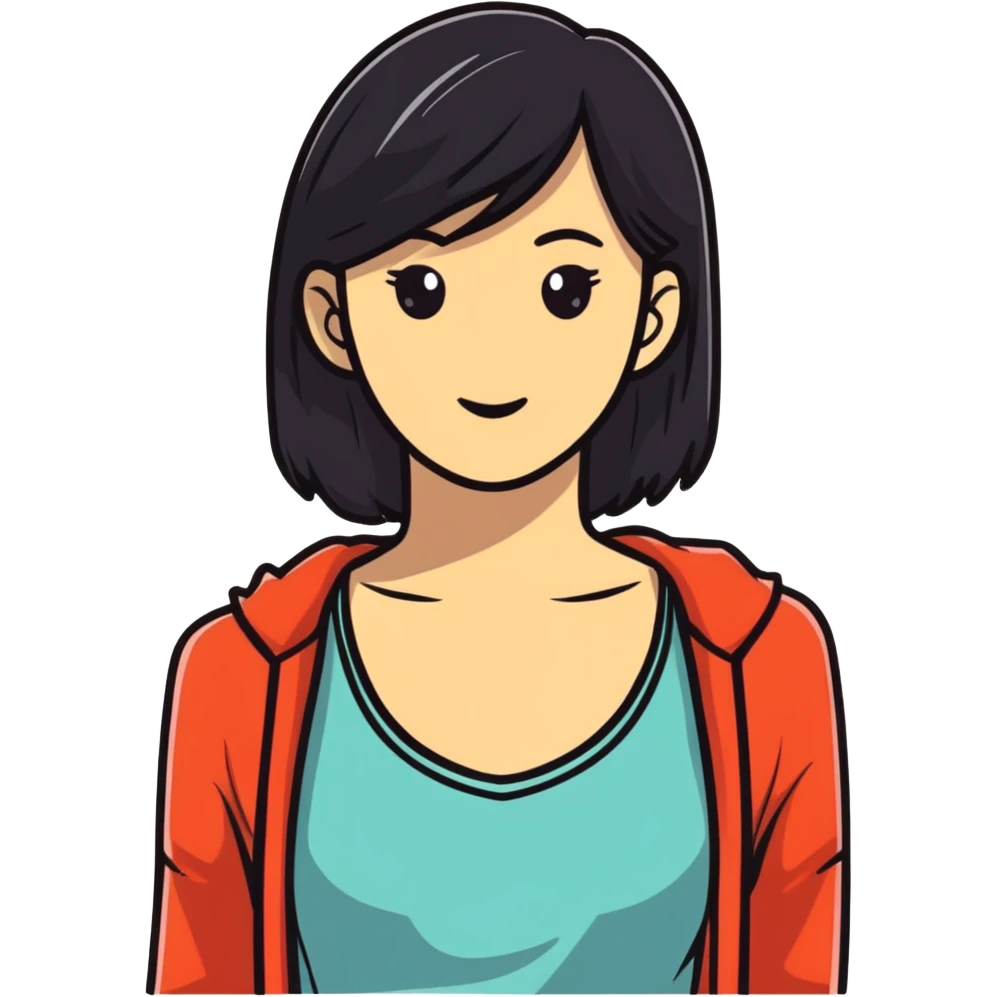 woman upper body emoji