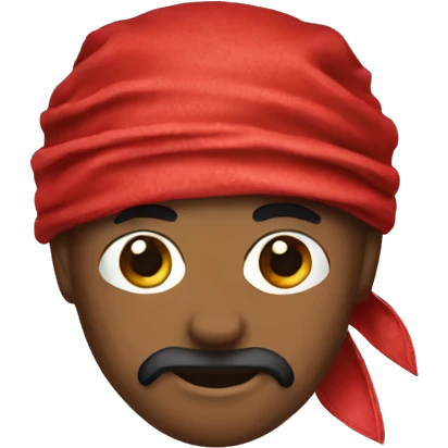 red bandana emoji