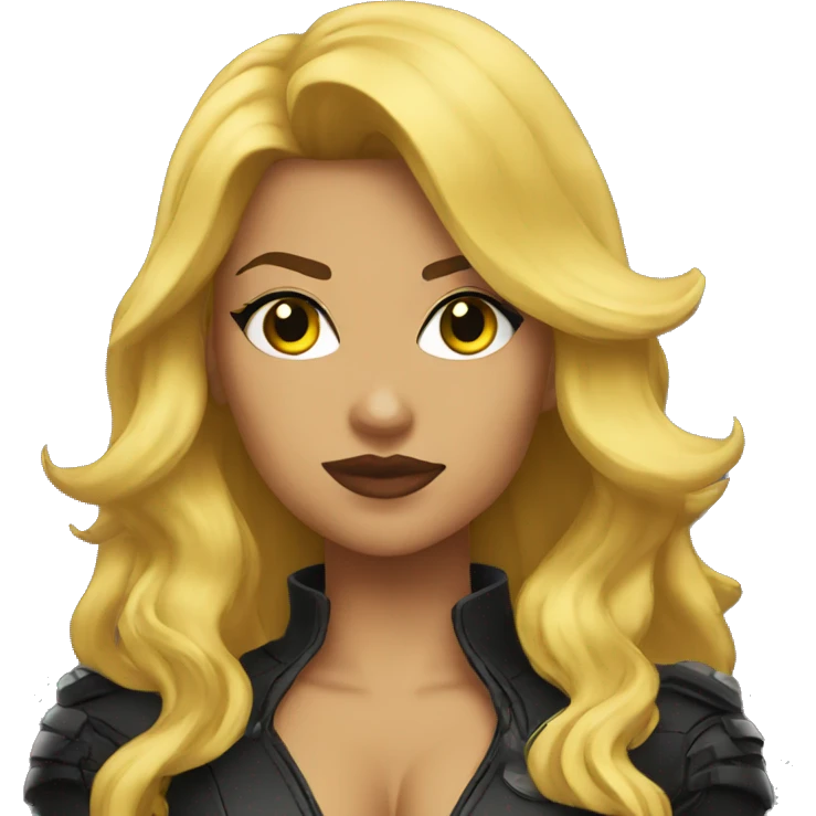 Black Canary emoji