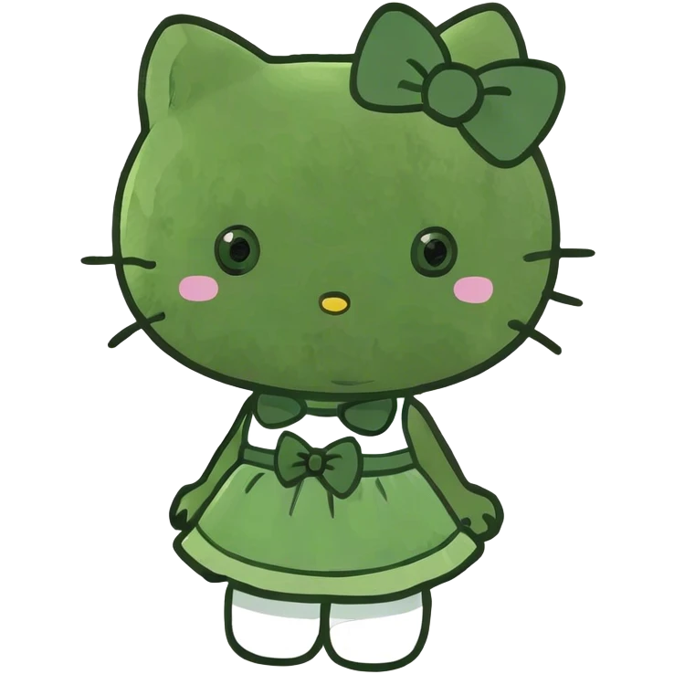 Hello kitty Cry emoji