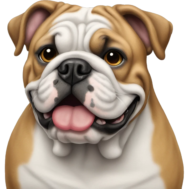 English bulldog  emoji
