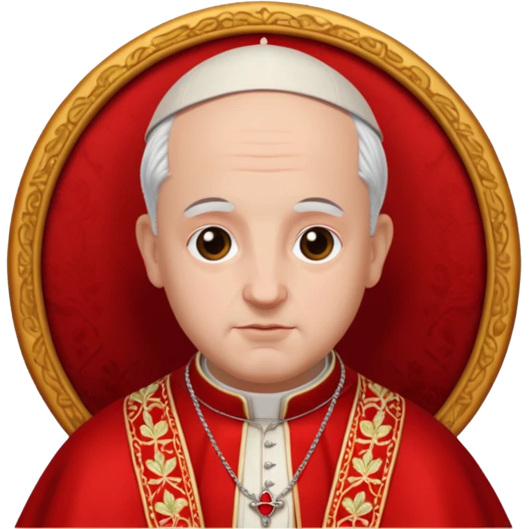 Pope Leo with Mozetta emoji
