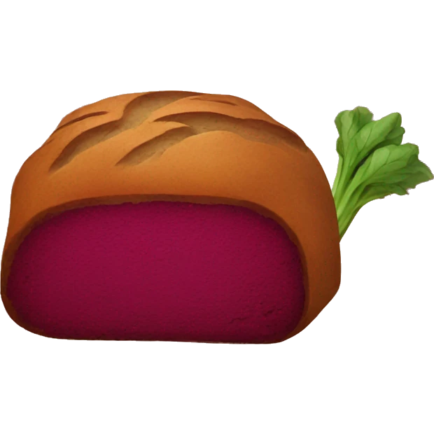 Beet loaf emoji