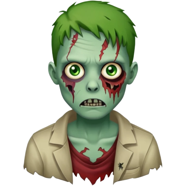 zombie with tattoo emoji