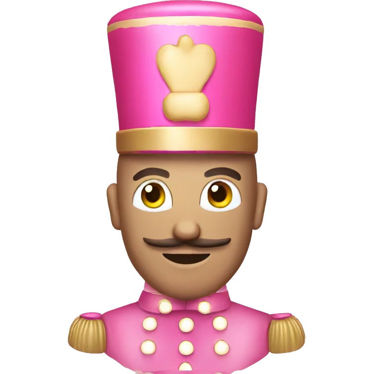 nutcracker pink light  emoji