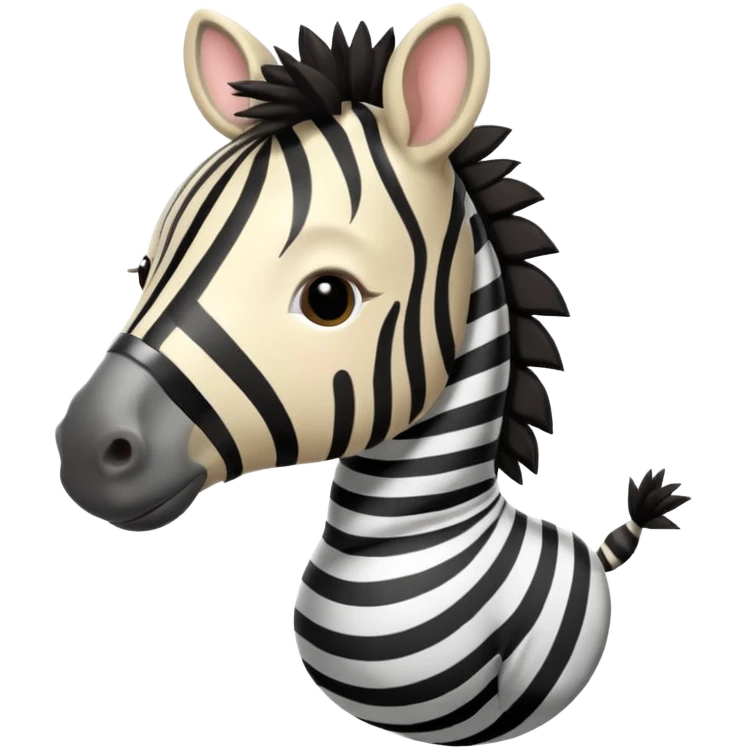 So zebra in underwear emoji