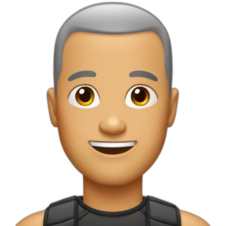 Buzz cut emoji