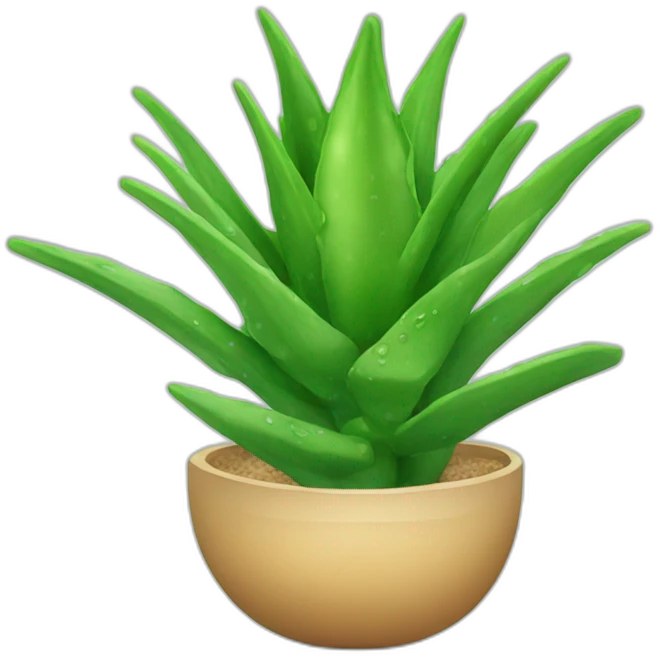 aloe vera  emoji