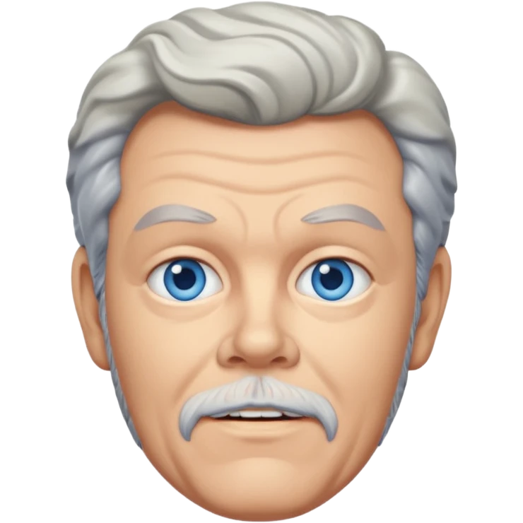 Russ Tamblyn with blue eyes emoji