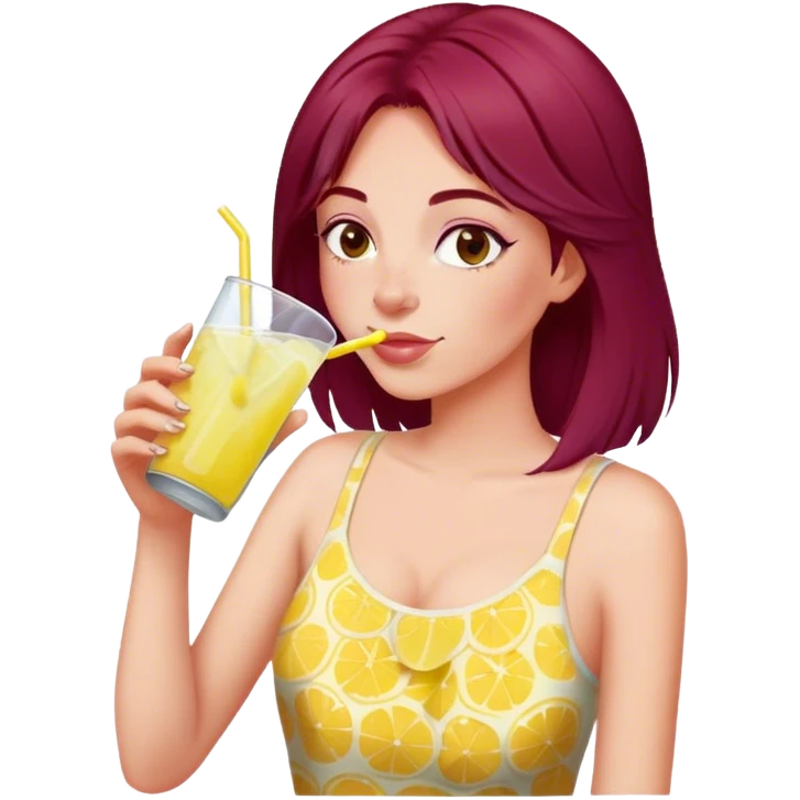 Lemonade  Burgundy emoji