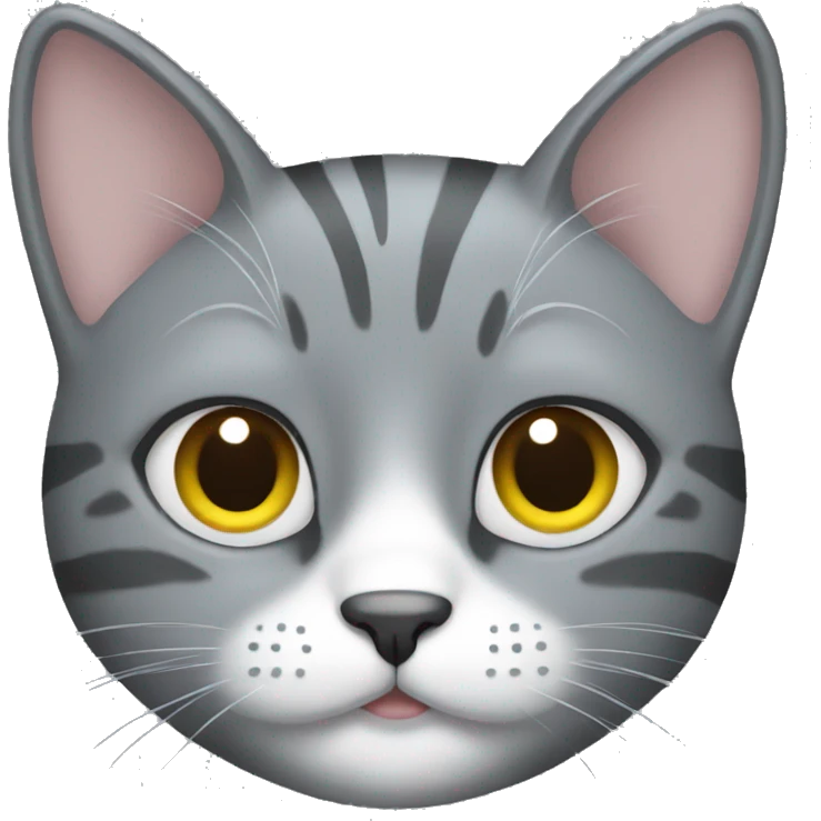 grey cat emoji