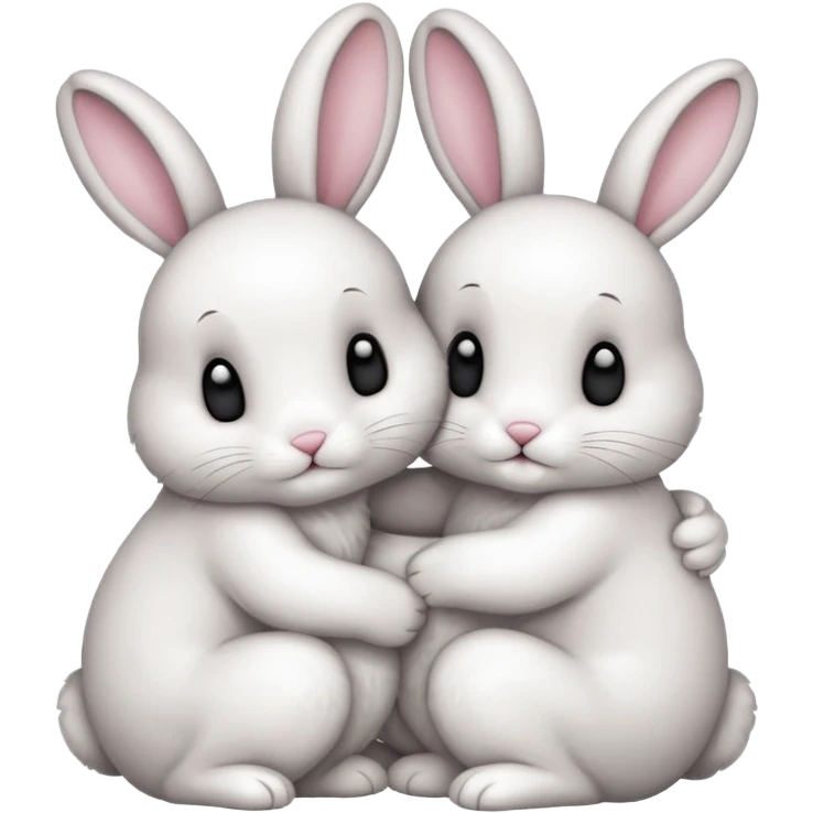 Bunny love  emoji