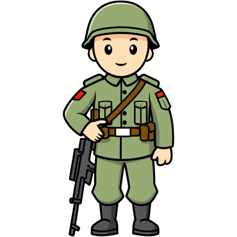 soldier emoji