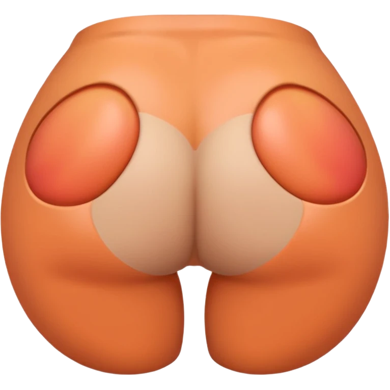 a female butt emoji emoji