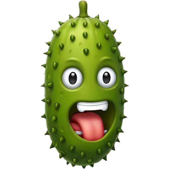 freaky pickle  emoji