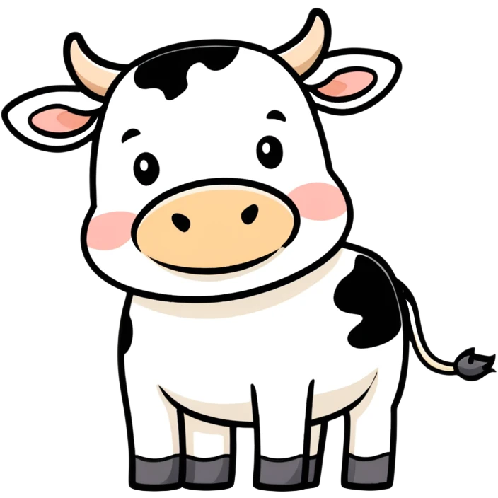 Cow emoji