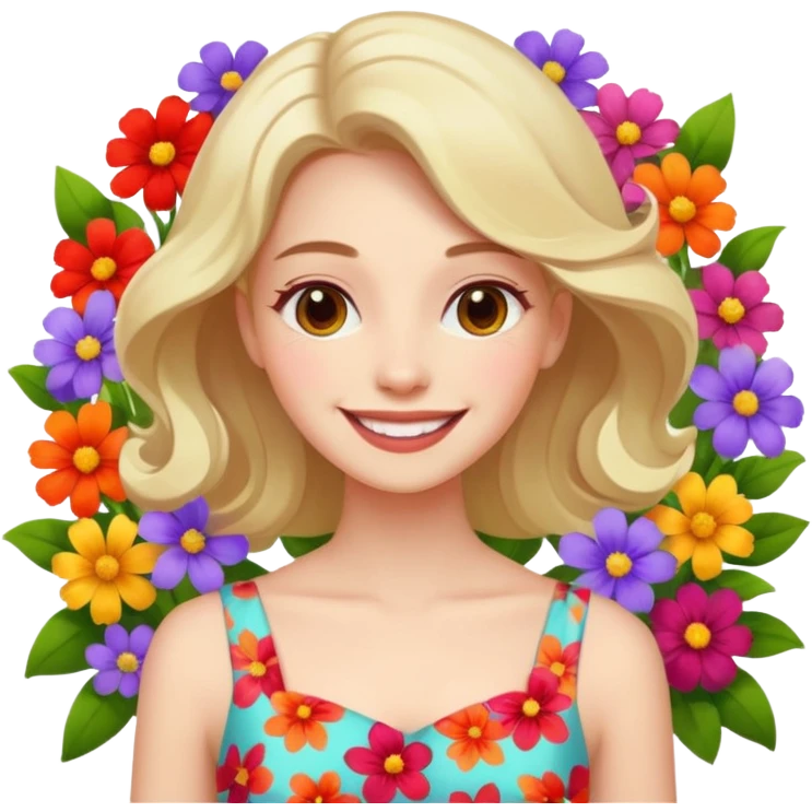 Êxtase Florescido emoji