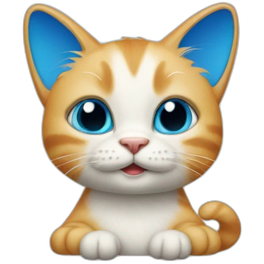 Smurf cat emoji