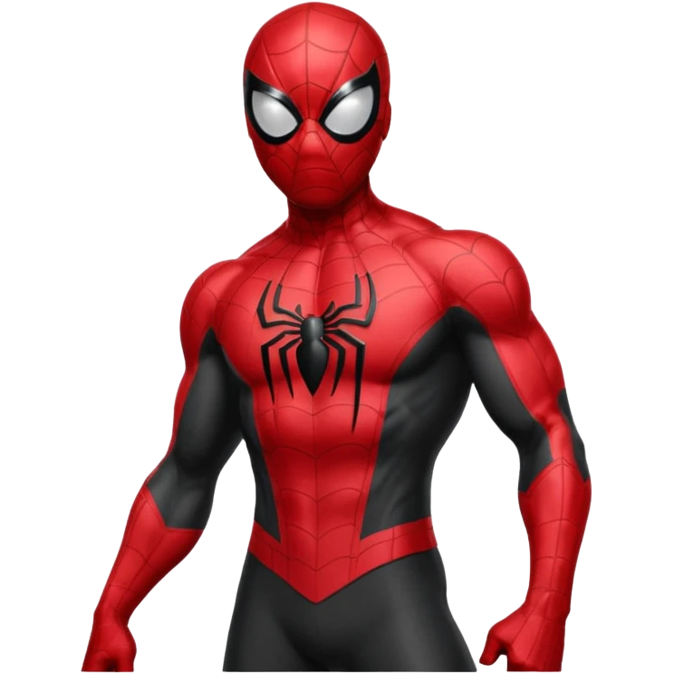 Black Spider man emoji