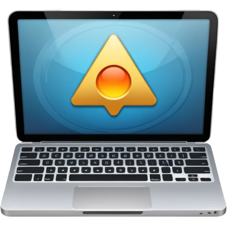 a laptop with Lounchpad emoji