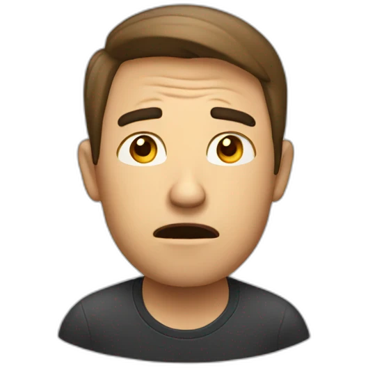 man confused  emoji