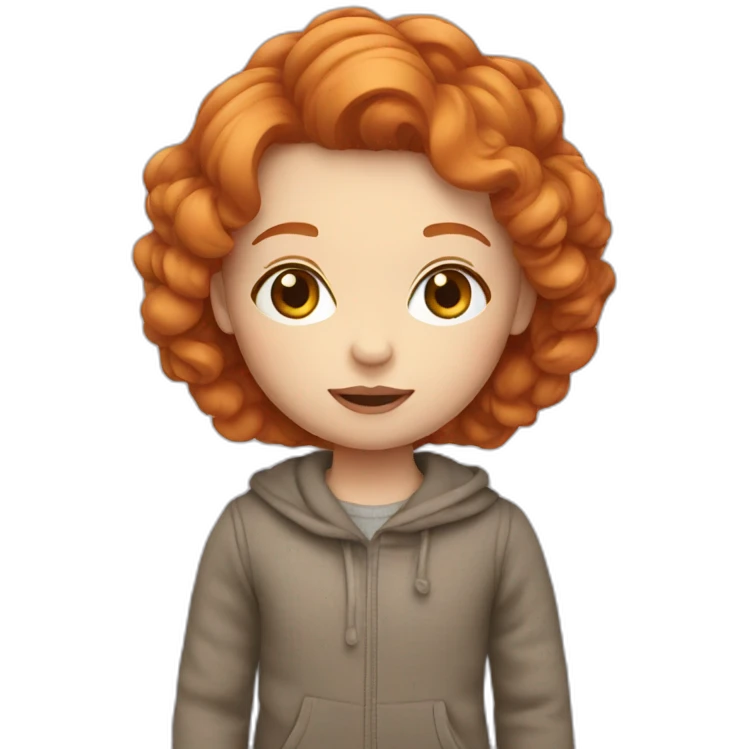 ginger doll emoji