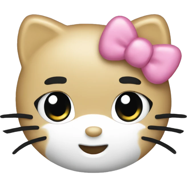 Hello kitty emoji emoji